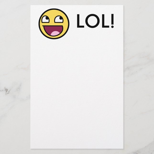 LOL stationär Briefpapier (Vorderseite)