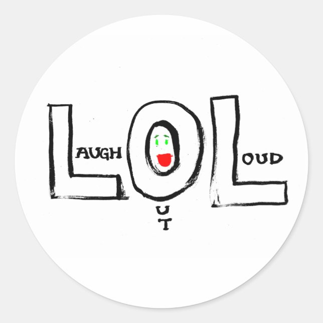 LOL Sticker (Vorderseite)