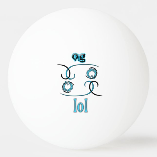 LOL! TISCHTENNISBALL (Vorderseite)