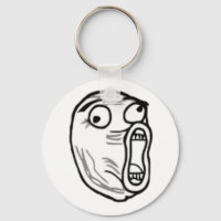 LOL Typ Internet Meme Rage Face Schlüsselanhänger