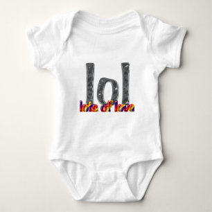 LOL (viele Lieben) Baby Strampler
