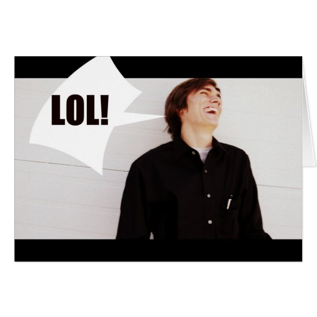LOL WTF! Karte (Vorderseite (Horizontal))