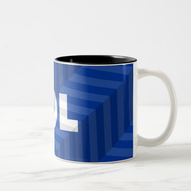 LOL ZWEIFARBIGE TASSE (Rechts)