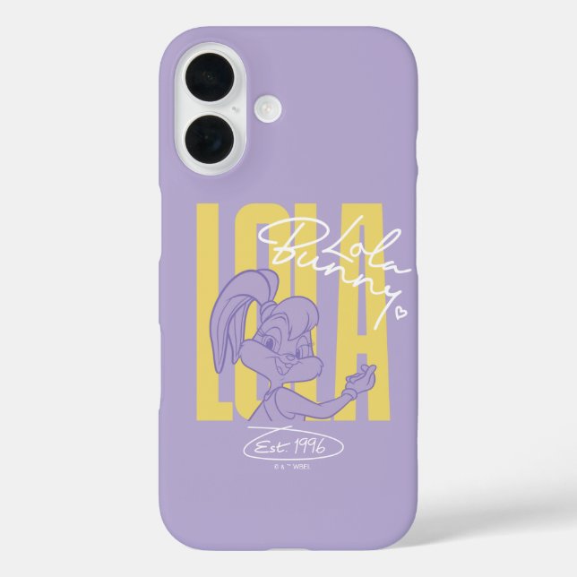 Lola 1996 Vibe iPhone 16 Hülle (Rückseite)