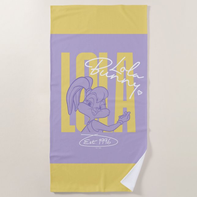 Lola 1996 Vibe Strandtuch (Vorderseite)