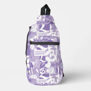 Lola '96 Grid Pattern Crossbody Bag