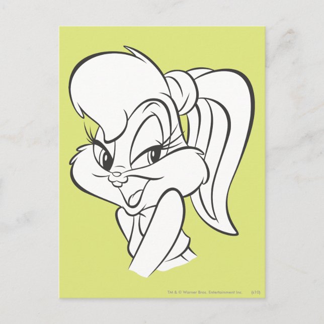 Lola Bunny Expressive 2 Postkarte (Vorderseite)