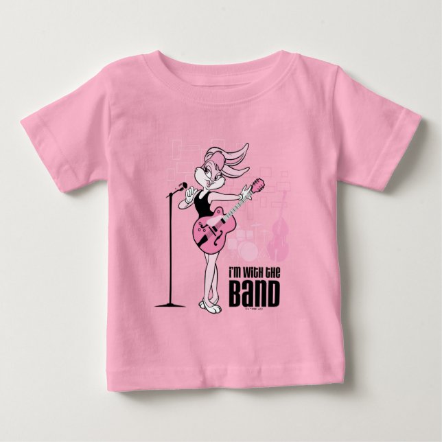 Lola Bunny, ich bin mit der Band Baby T-shirt (Vorderseite)