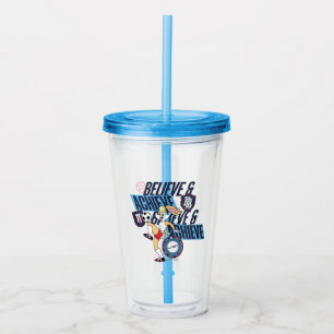 Lola Bunny LOONEY TUNES™ Fußballclub-Grafik Acryltrinkbecher