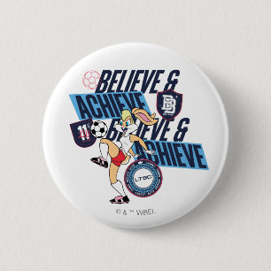 Lola Bunny LOONEY TUNES™ Fußballclub-Grafik Button