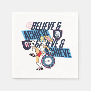 Lola Bunny LOONEY TUNES™ Fußballclub-Grafik Serviette