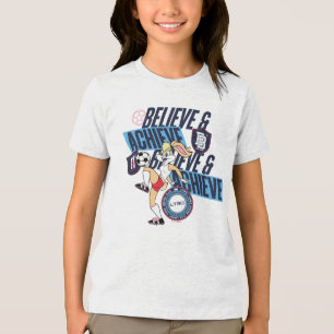 Lola Bunny LOONEY TUNES™ Fußballclub-Grafik Tri-Blend Shirt