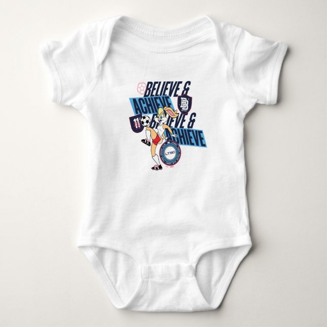 Lola Bunny LOONEY TUNES™ Soccer Club Graphic Baby Strampler (Vorderseite)