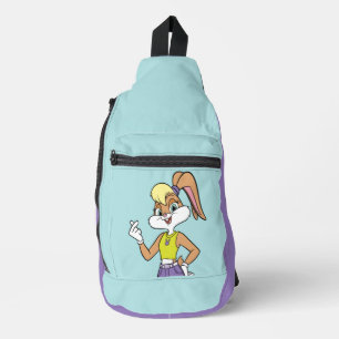Lola Finger Heart Crossbody Bag