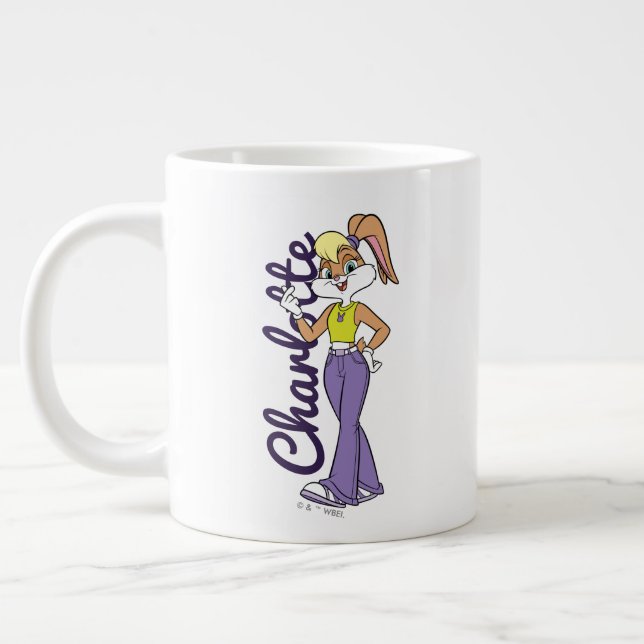 Lola Finger Heart Jumbo-Tasse (Links)