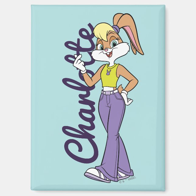 Lola Finger Heart Magnet (Vorderseite)