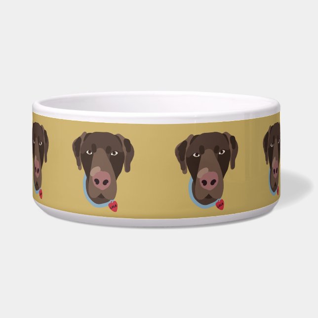Lola für Audrey Pet Bowl Napf (Vorderseite)