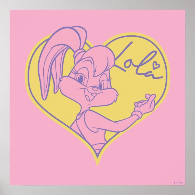 Lola Heart Signature Poster (Vorne)