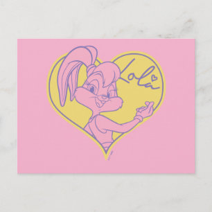 Lola Heart Signature Postkarte