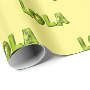 Lola Kiwi Fruit Geschenk papier Geschenkpapier