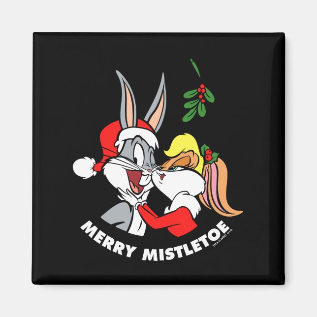 Lola Merry Mistletoe  Magnet (Vorne)