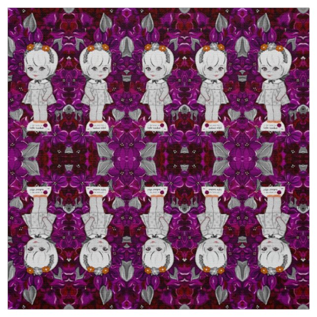 Lola Papierpuppe Stoff (Muster)