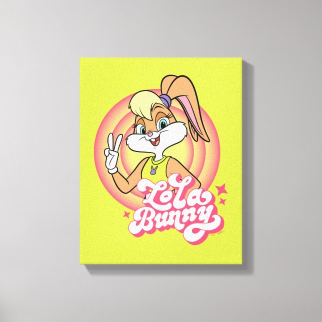 Lola Retro LOONEY TUNES™ Rings Leinwanddruck (Vorderseite)