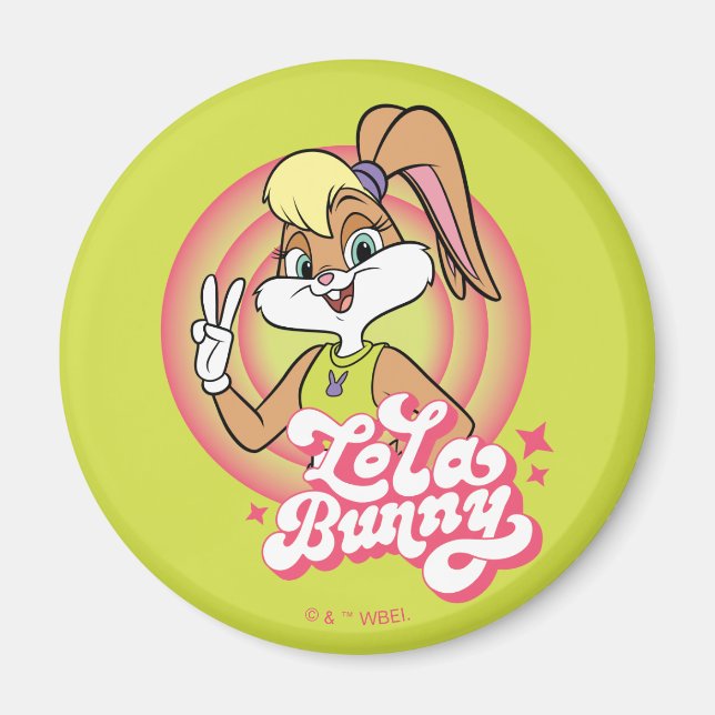 Lola Retro LOONEY TUNES™ Rings Magnet (Vorne)