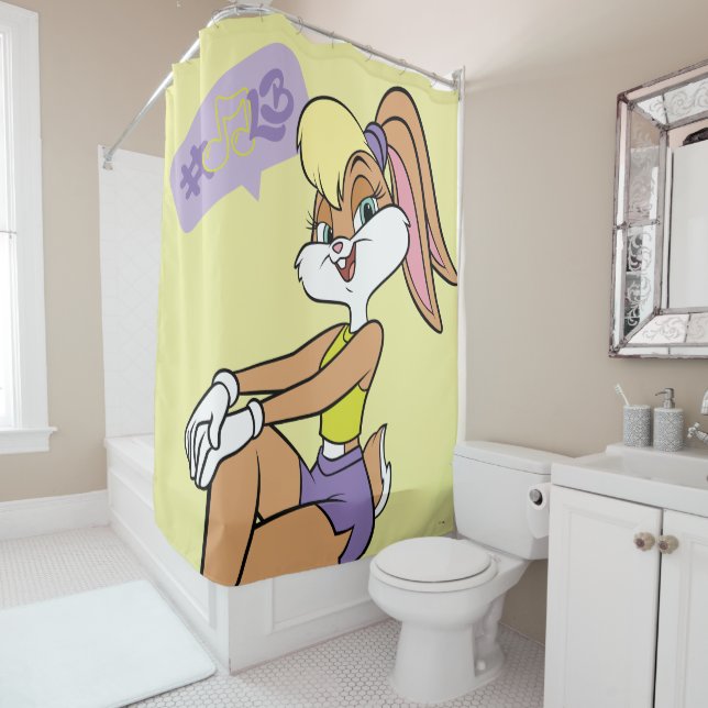 Lola Sitting Duschvorhang (Beispiel)