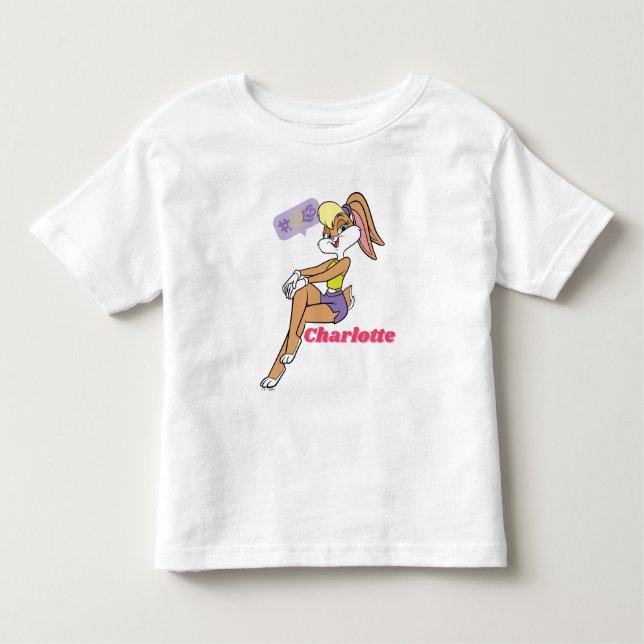 Lola Sitting Kleinkind T-shirt (Vorderseite)