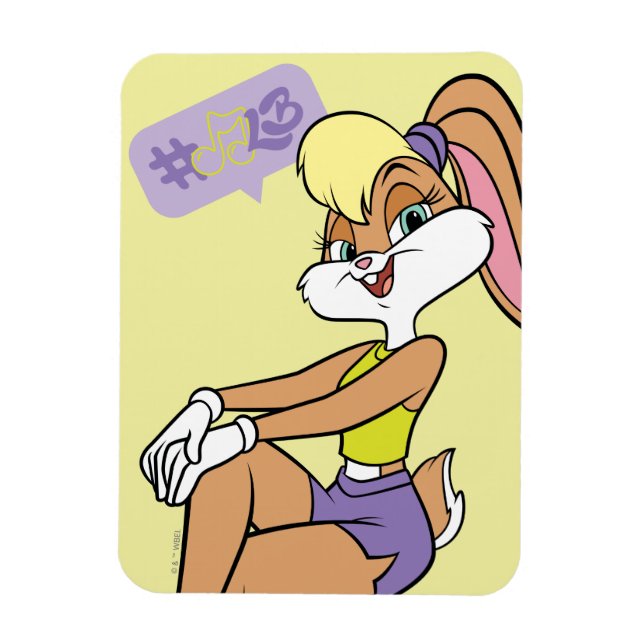 Lola Sitting Magnet (Vertikal)