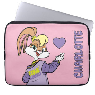Lola TUNE SQUAD™ Varsity Herz Laptopschutzhülle