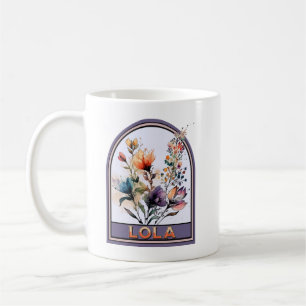 Lola Vintag Floral Großmutter Kaffeetasse