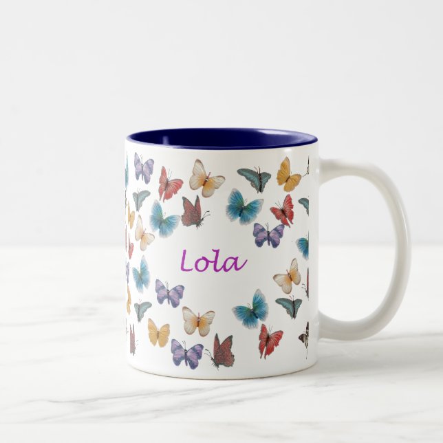 Lola Zweifarbige Tasse (Rechts)