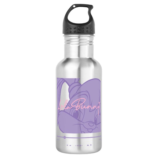 Lola's Music Player Edelstahlflasche (Vorderseite)
