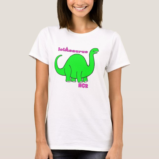 lolAsaurus T-Shirt (Vorderseite)