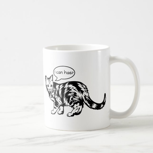 lolcat - ich kann habe? kaffeetasse (Rechts)