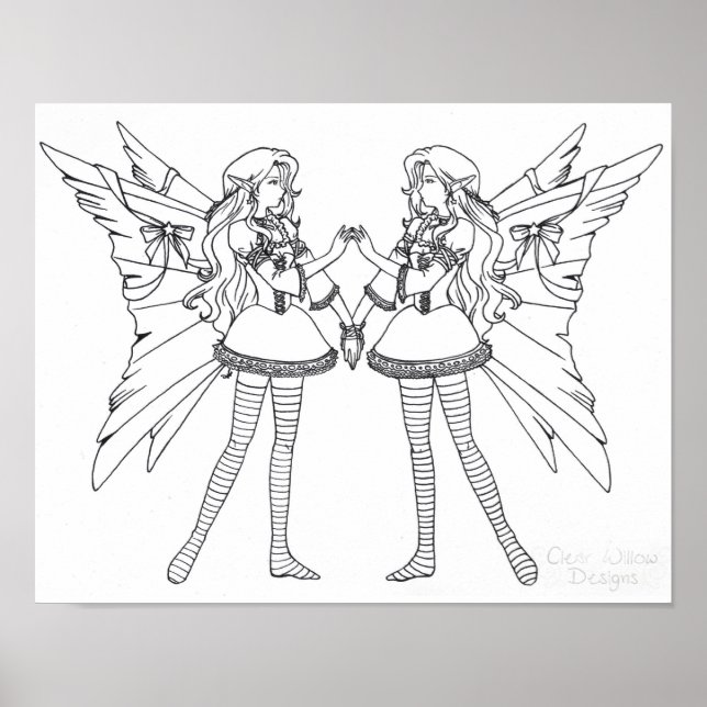 Lolita Fee Farbe - Ihre eigene Poster (Vorne)