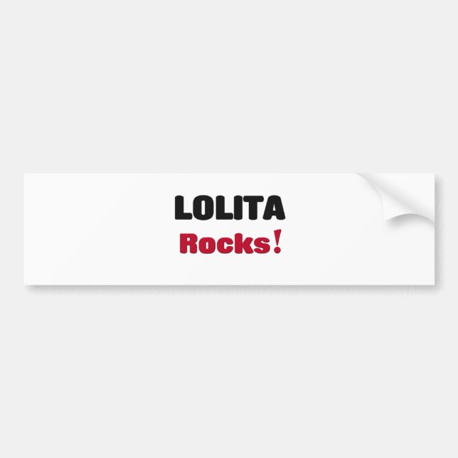 Lolita Felsen Autoaufkleber (Vorne)