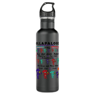 Lollapalooza Festival Rote Paprikaschoten Edelstahlflasche