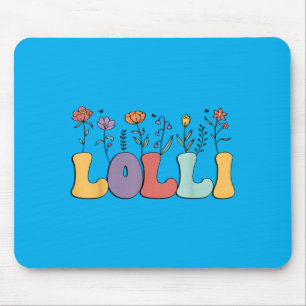 Lolli-Geschenke Frauen Wildblumen Floral Lolli Oma Mousepad