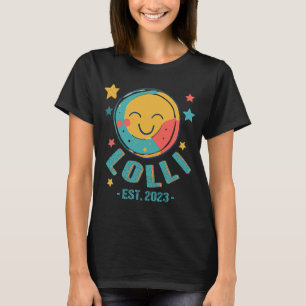 Lolli Lolly Pop Gegründet 2023 Lolly Pops Paar T-Shirt