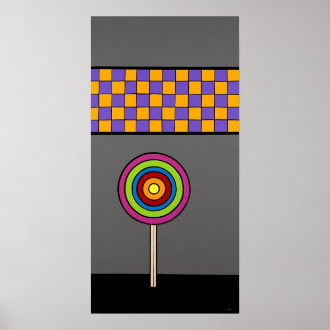 "Lolli Pop" drucken Poster (Vorne)
