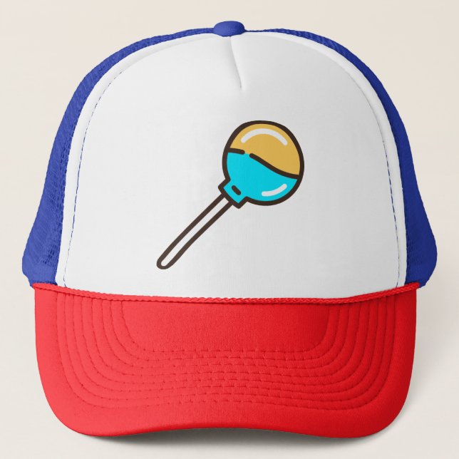 lollipop-2 truckerkappe (Vorderseite)