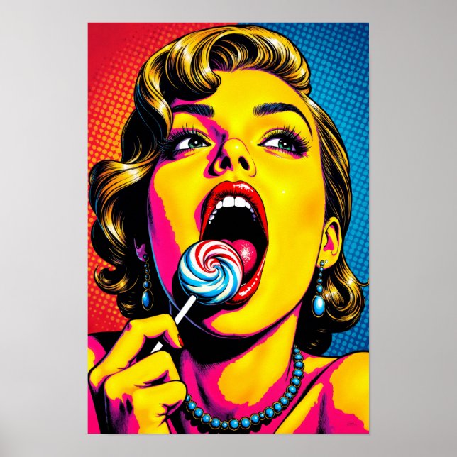 LolliPOP Art Poster (Vorne)