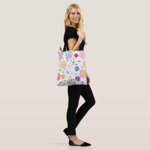 Lollipop Candy Pattern farbenfroh Tasche