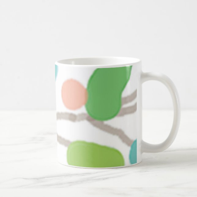 "Lollipop Flowers", tasse à café de 11 oz (Droite)