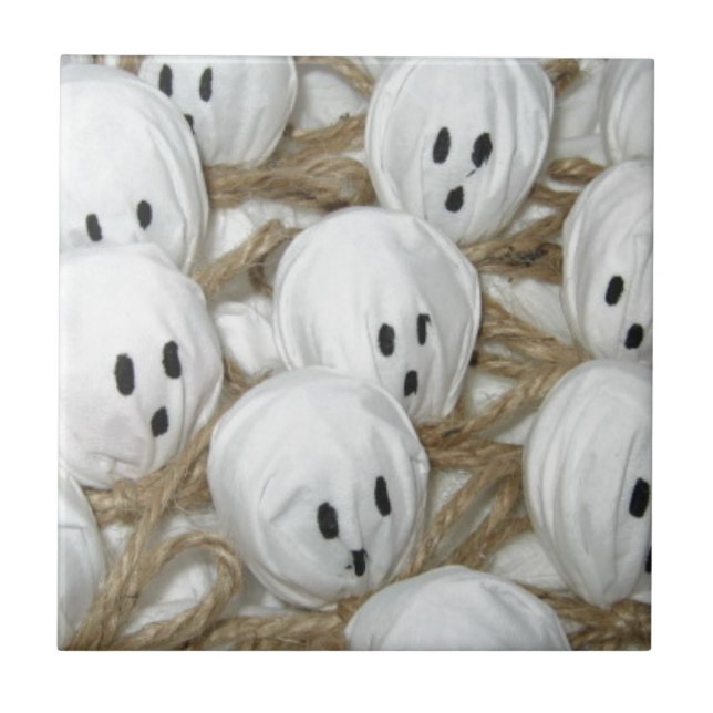 Lollipop Ghosts Fliese (Vorderseite)