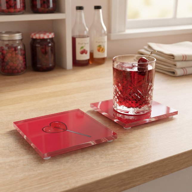 Lollipop Glass Untersetzer (Von Creator hochgeladen)