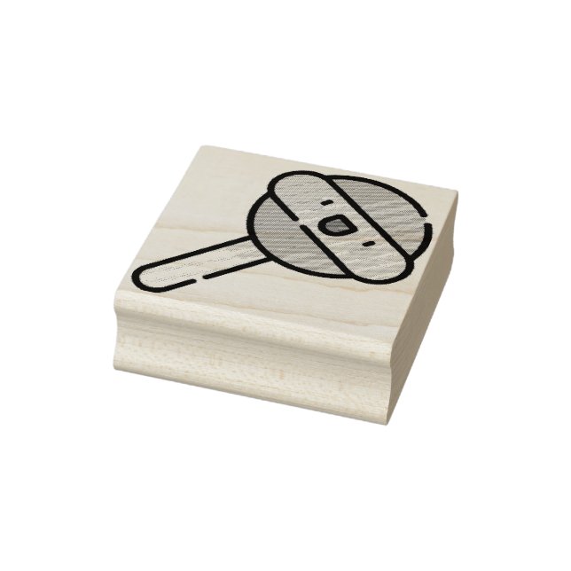 Lollipop Gummistempel (Stempel)